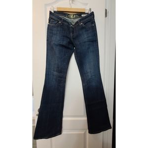 !IT Los Angeles low rise flared denim jeans size 26